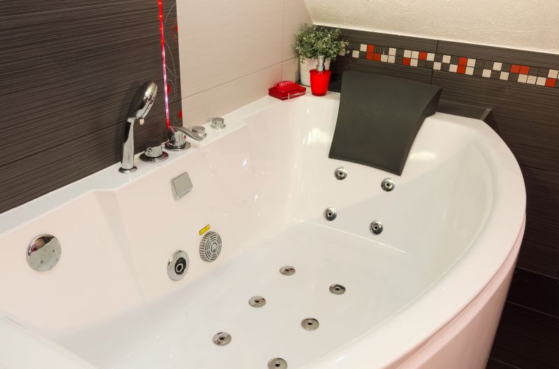 Elegant Bathtub with Jets