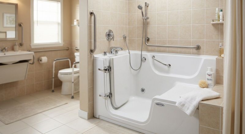 Handicap Bathtub Installation