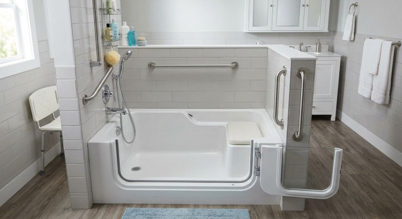 Handicap Bathtub Installation