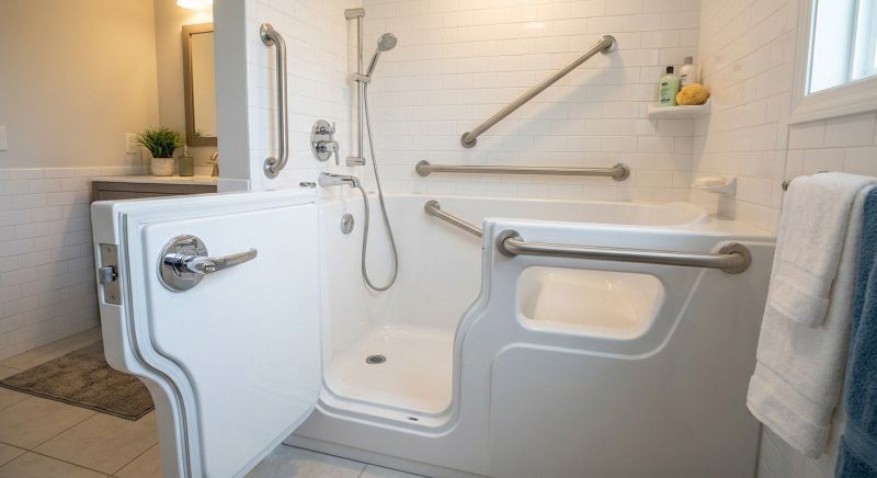 Senior Tub Installation
